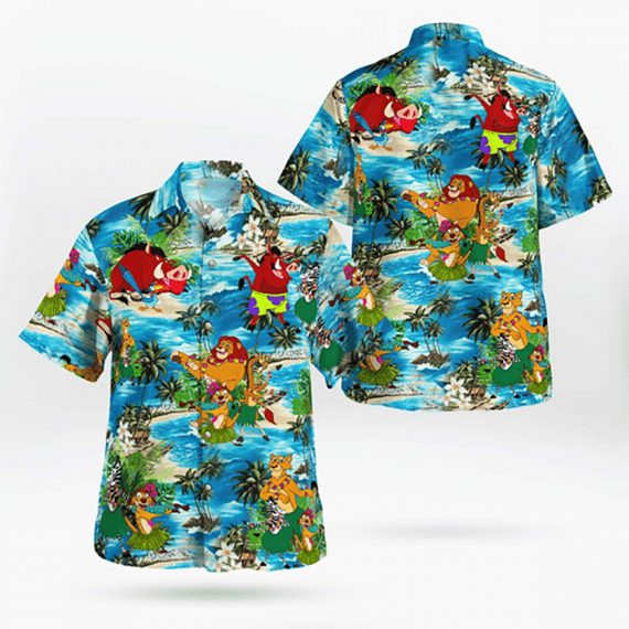 Aloha Hakuna Matata Hula Dancing Hawaii Graphic Hawaii Casual Shirt Ha101352